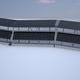 Model sections of Gleason Partners’ border wall.